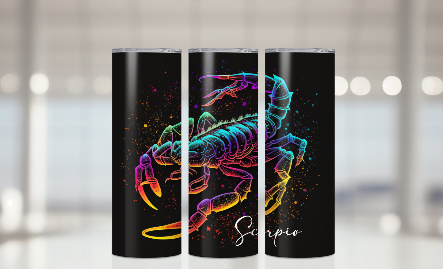 Scorpio Black and Neon